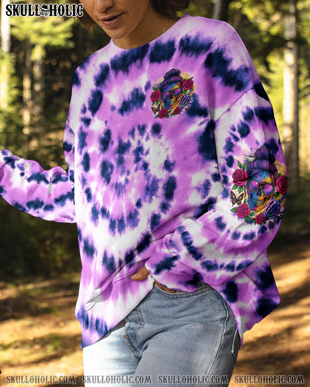 BLISSCORNERS F WHAT THEY THINK TIE DYE ALL OVER PRINT