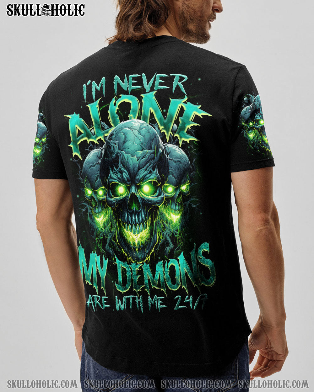 BLISSCORNERS I'M NEVER ALONE ALL OVER PRINT