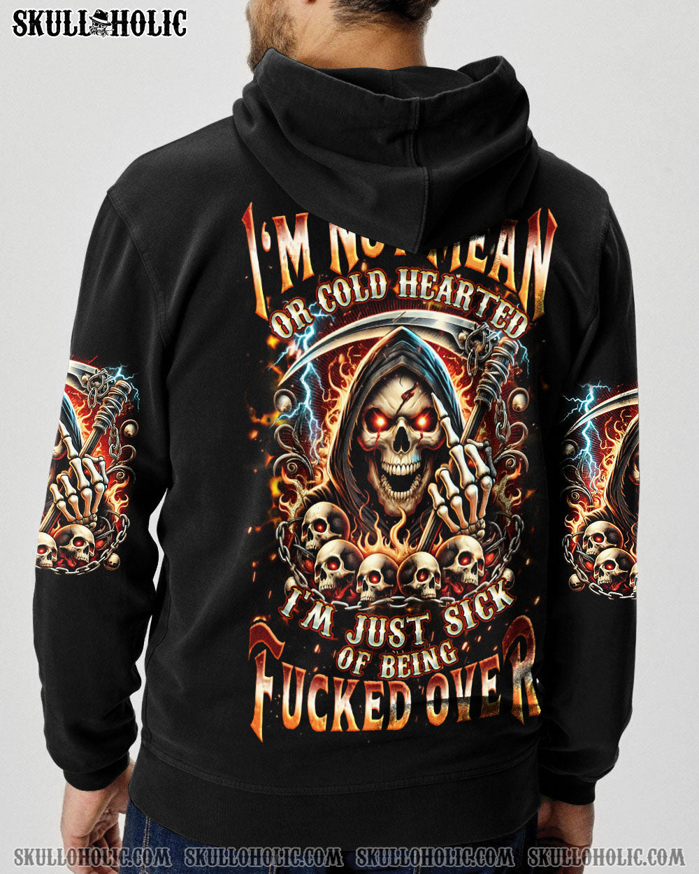 BLISSCORNERS I'M NOT MEAN OR COLD HEARTED ALL OVER PRINT
