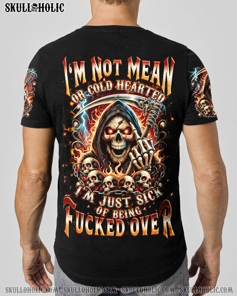 BLISSCORNERS I'M NOT MEAN OR COLD HEARTED ALL OVER PRINT