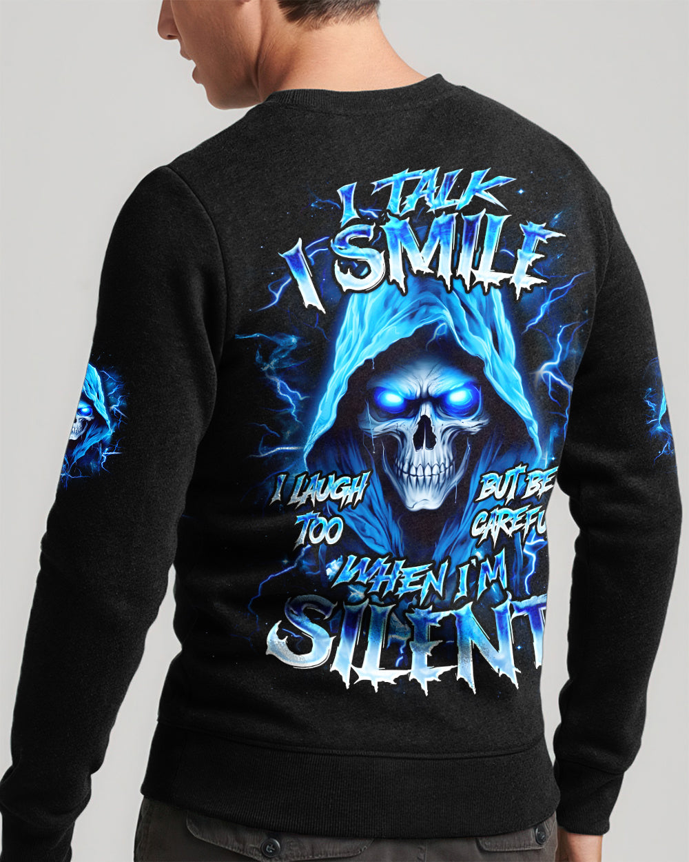 BLISSCORNERS BE CAREFUL WHEN I AM SILENT ALL OVER PRINT