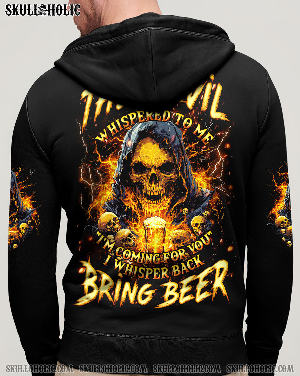 BLISSCORNERS THE DEVIL WHISPERED TO ME ALL OVER PRINT