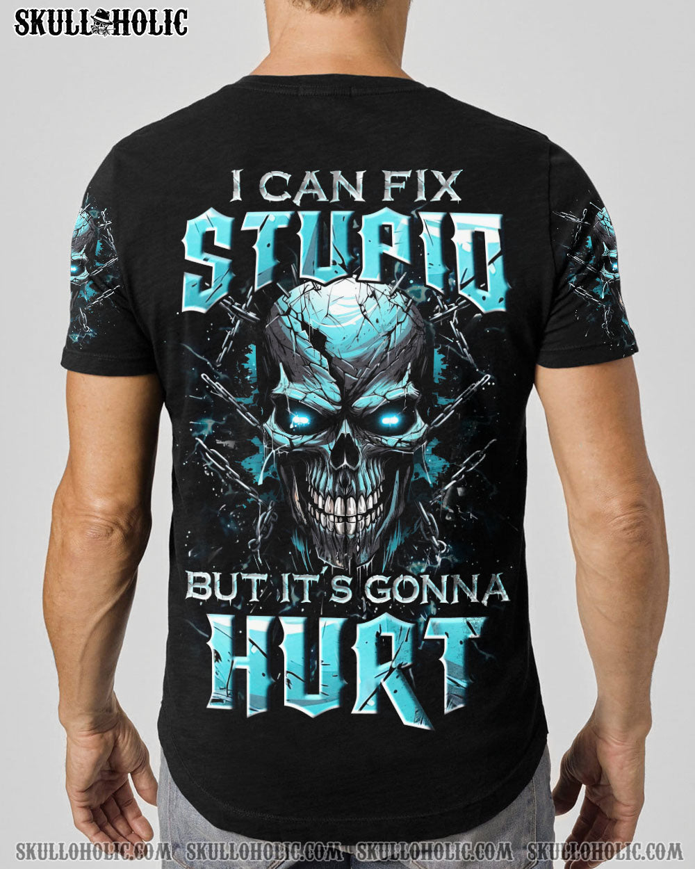 BLISSCORNERS I CAN FIX STUPID BUT IT'S GONNA HURT ALL OVER PRINT