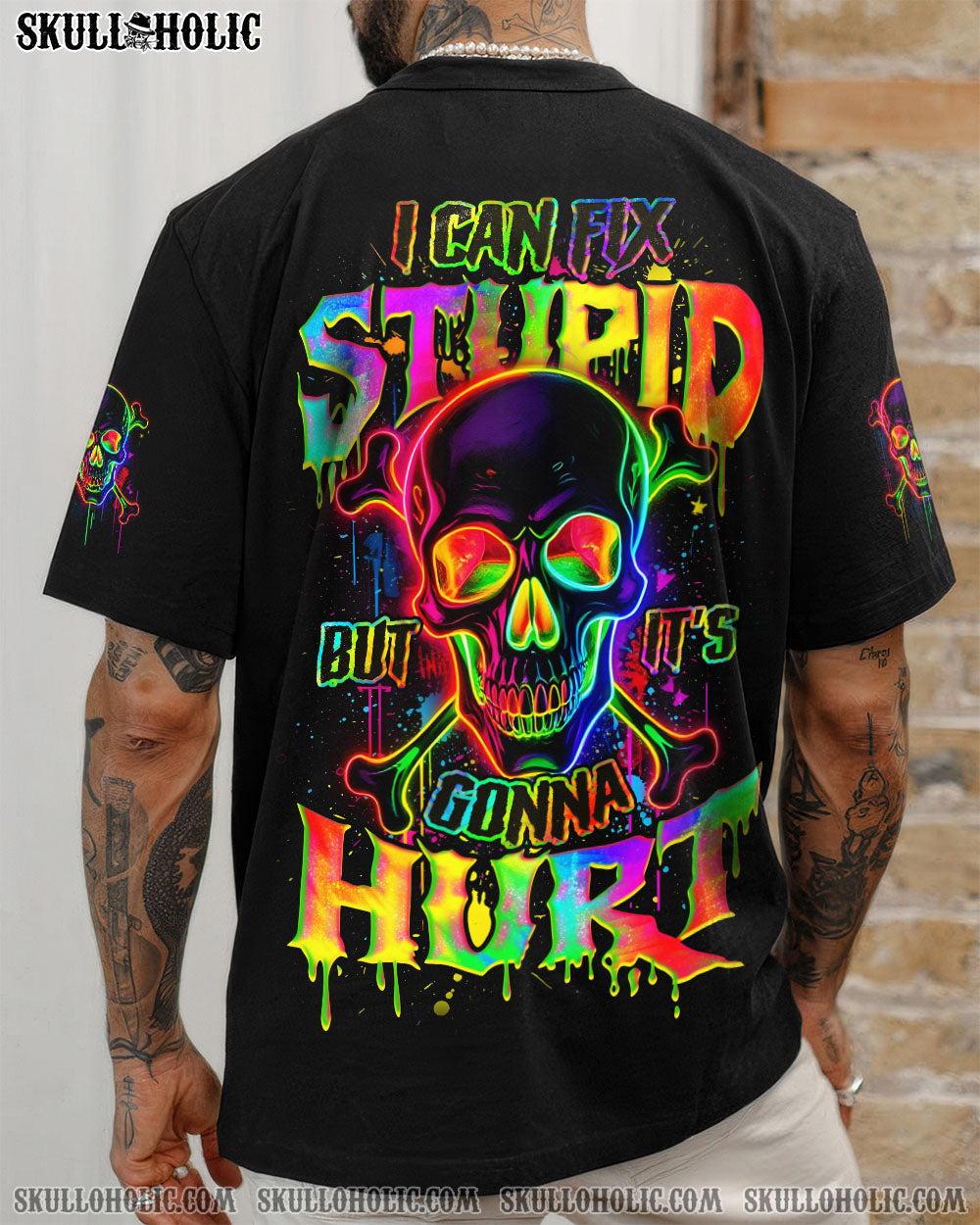 BLISSCORNERS I CAN FIX STUPID BUT IT'S GONNA HURT ALL OVER PRINT