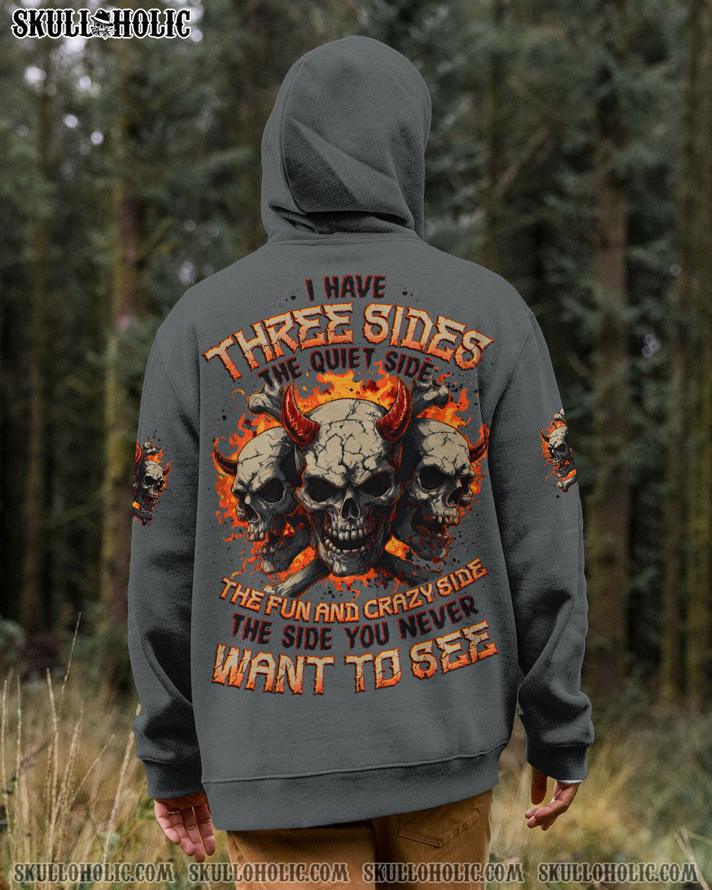 BLISSCORNERS I HAVE THREE SIDES ALL OVER PRINT