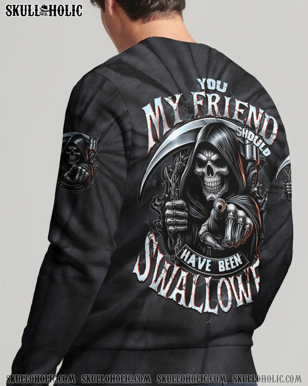 BLISSCORNERS YOU MY FRIEND SHOULD HAVE BEEN SWALLOWED TIE DYE ALL OVER PRINT