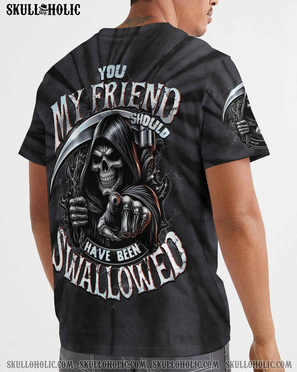 BLISSCORNERS YOU MY FRIEND SHOULD HAVE BEEN SWALLOWED TIE DYE ALL OVER PRINT