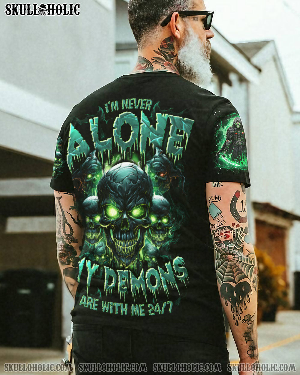 BLISSCORNERS I'M NEVER ALONE ALL OVER PRINT