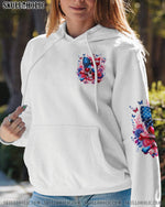 BLISSCORNERS A MOUTH I CAN'T CONTROL SKULL MESSY BUN ROSE ALL OVER PRINT