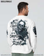 BLISSCORNERS BE CAREFUL WHEN I M SILENT ALL OVER PRINT