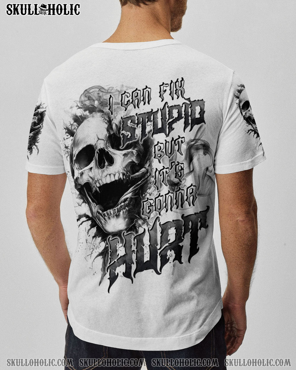 BLISSCORNERS I CAN FIX STUPID BUT IT'S GONNA HURT ALL OVER PRINT