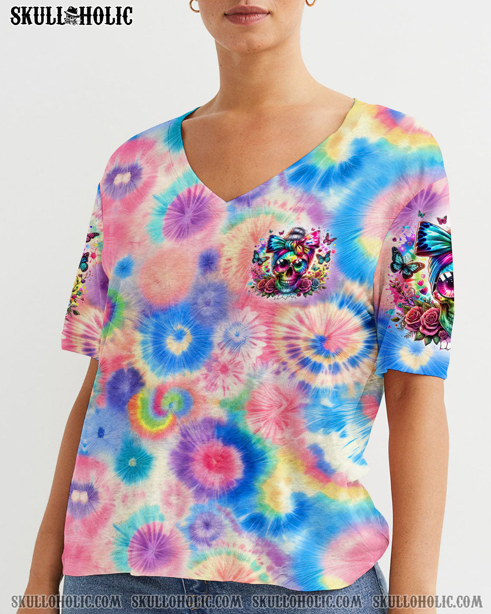 BLISSCORNERS HELLO DARKNESS MY OLD FRIEND MESSY BUN ALL OVER PRINT