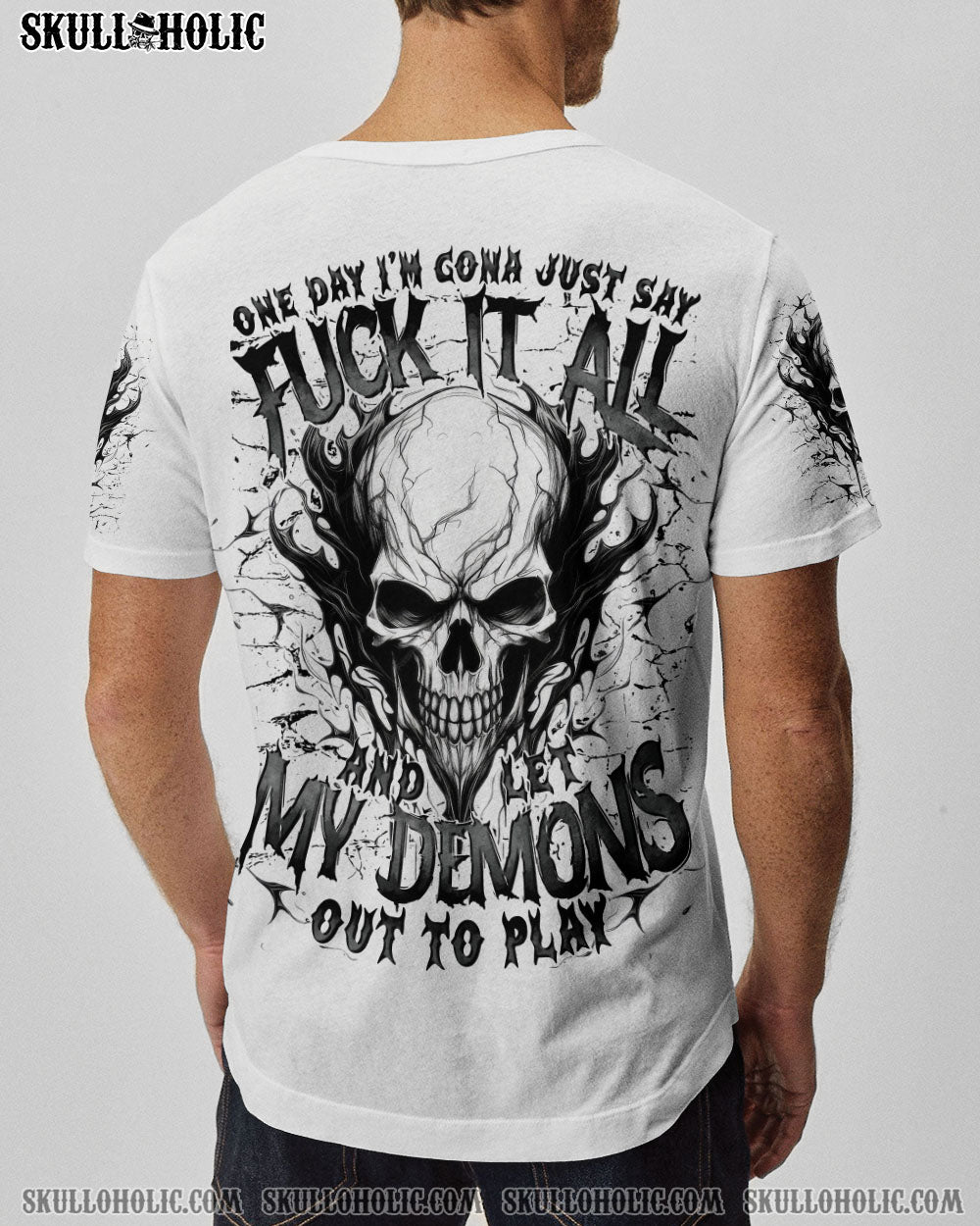 BLISSCORNERS ONE DAY I'M GONNA JUST SAY ALL OVER PRINT