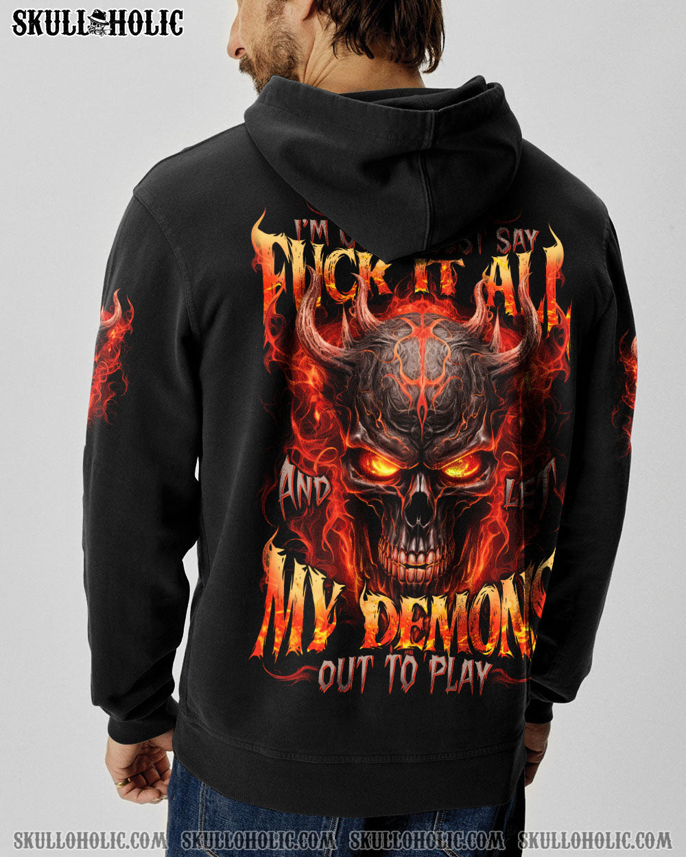 BLISSCORNERS LET MY DEMONS OUT TO PLAY ALL OVER PRINT