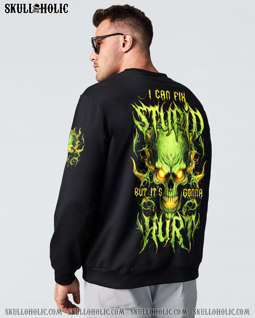 BLISSCORNERS I CAN FIX STUPID BUT IT'S GONNA HURT ALL OVER PRINT