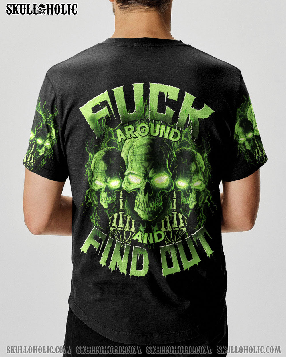 BLISSCORNERS F AROUND AND FIND OUT ALL OVER PRINT