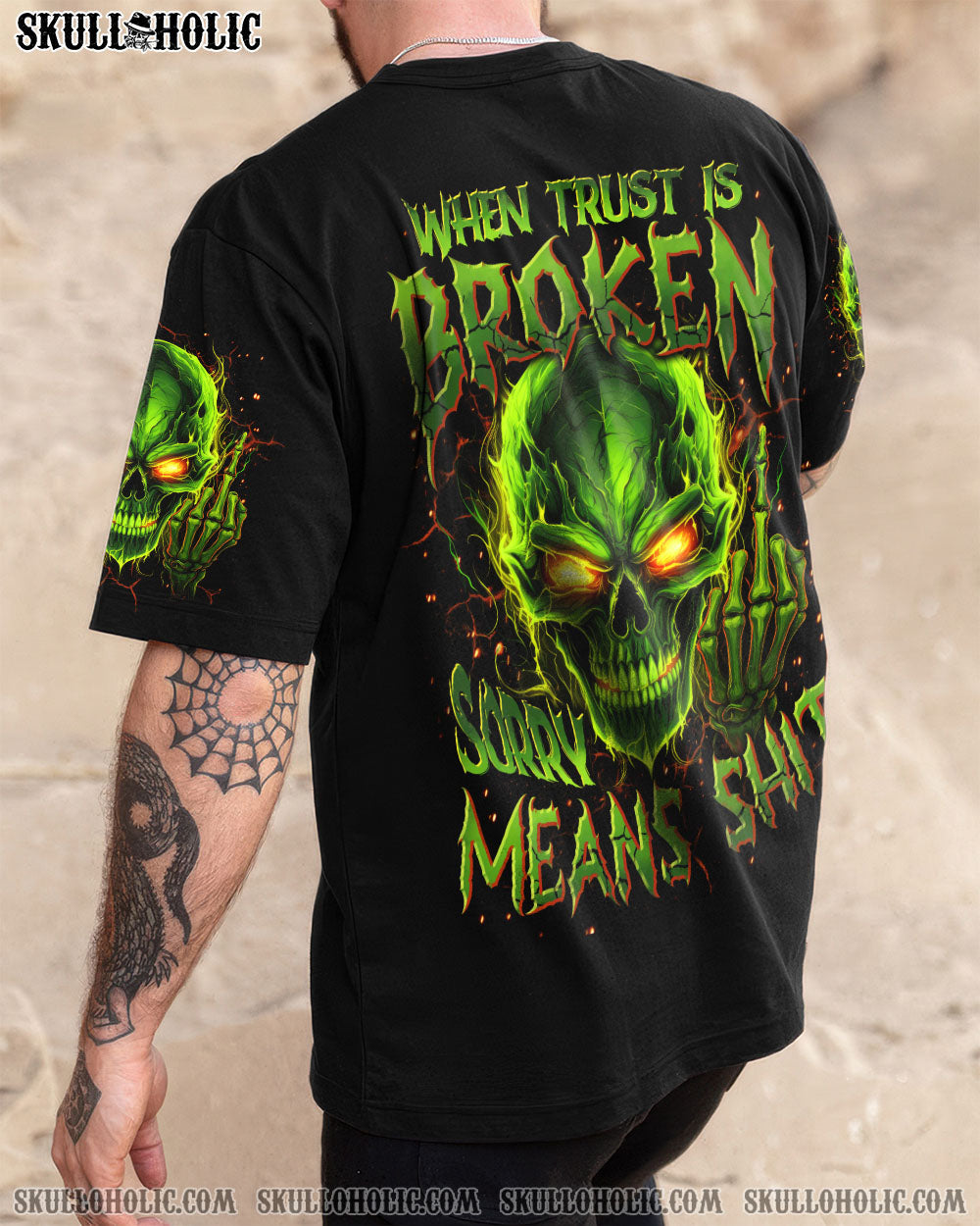 BLISSCORNERS WHEN TRUST IS BROKEN ALL OVER PRINT