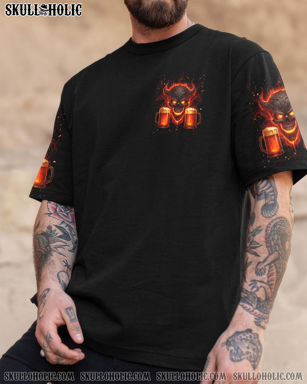 BLISSCORNERS THE DEVIL WHISPERED TO ME ALL OVER PRINT
