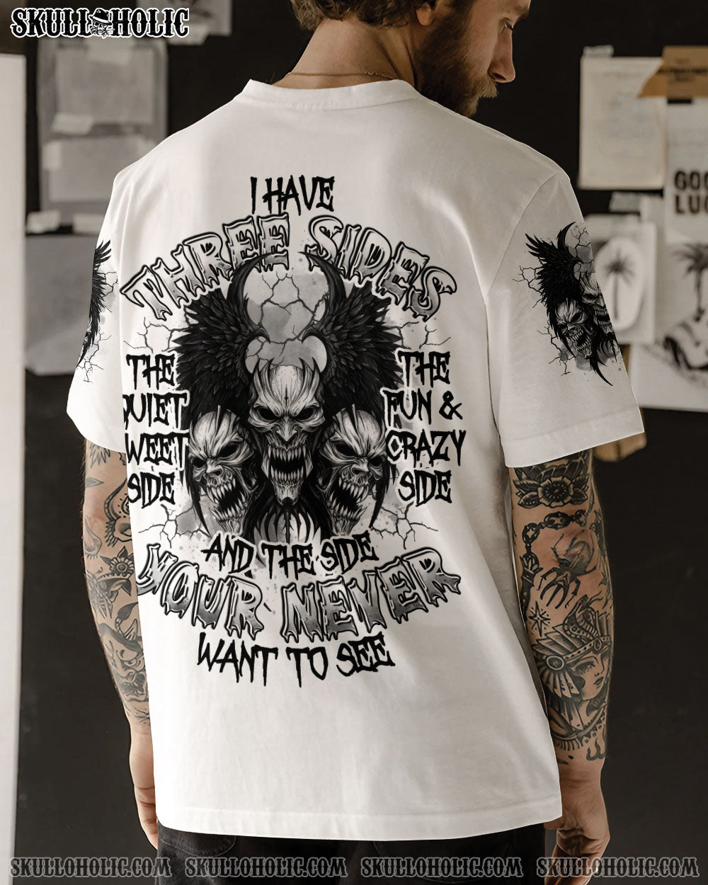 BLISSCORNERS I HAVE THREE SIDES ALL OVER PRINT