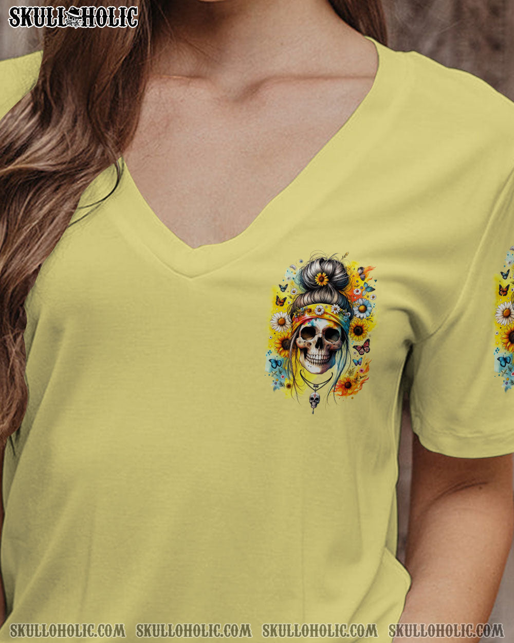 BLISSCORNERS SWEET OFTEN DANGEROUS MESSY BUN ALL OVER PRINT