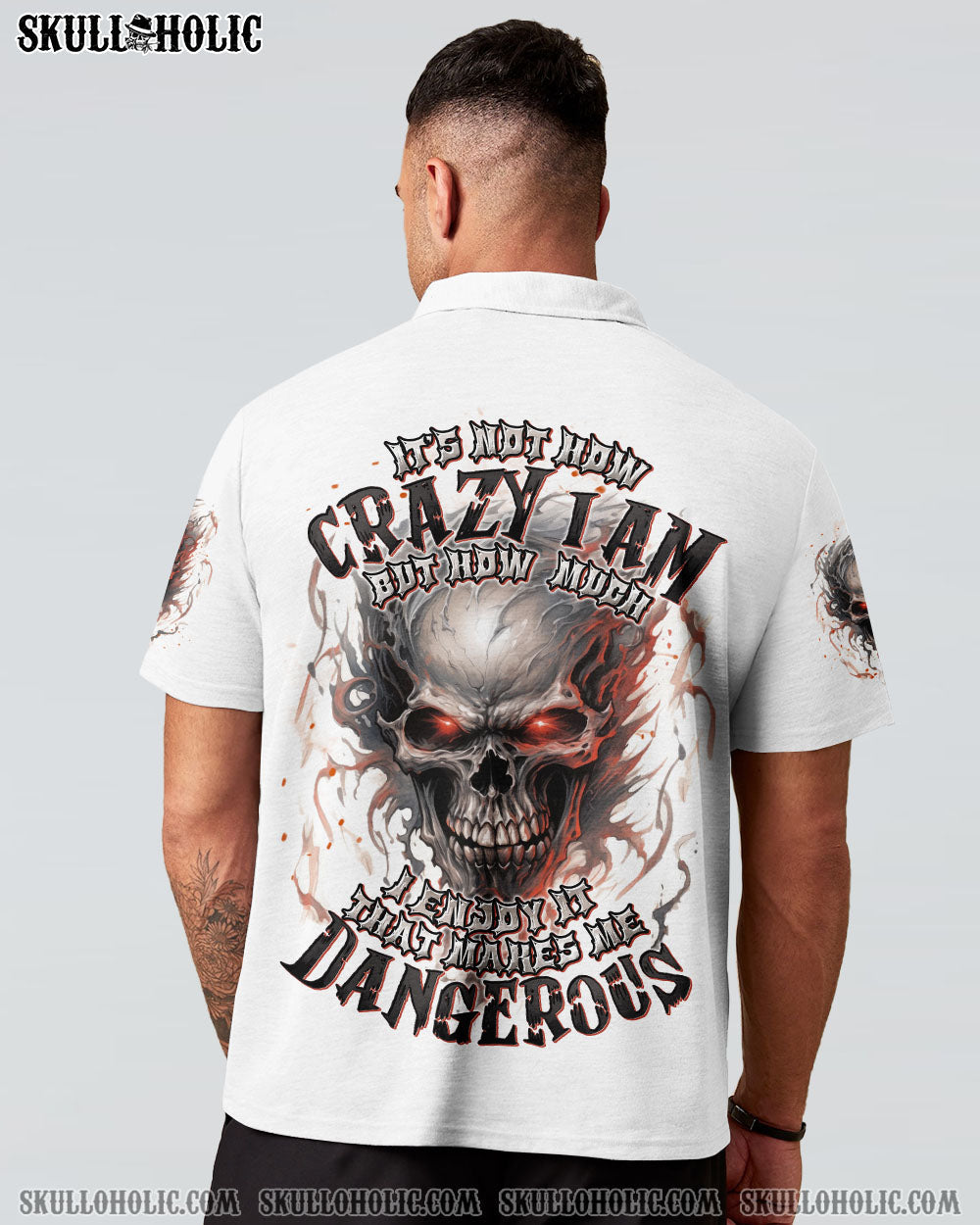 BLISSCORNERS IT'S NOT HOW CRAZY I AM ALL OVER PRINT