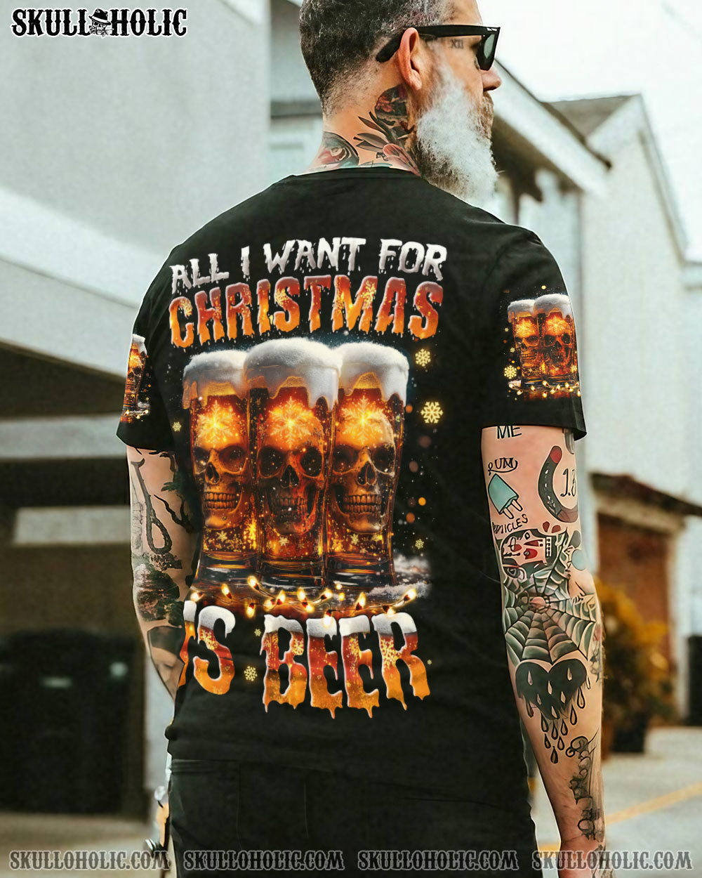 BLISSCORNERS ALL I WANT FOR CHRISTMAS ALL OVER PRINT