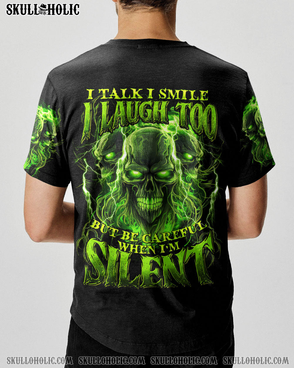 BLISSCORNERS BE CAREFUL WHEN I'M SILENT ALL OVER PRINT