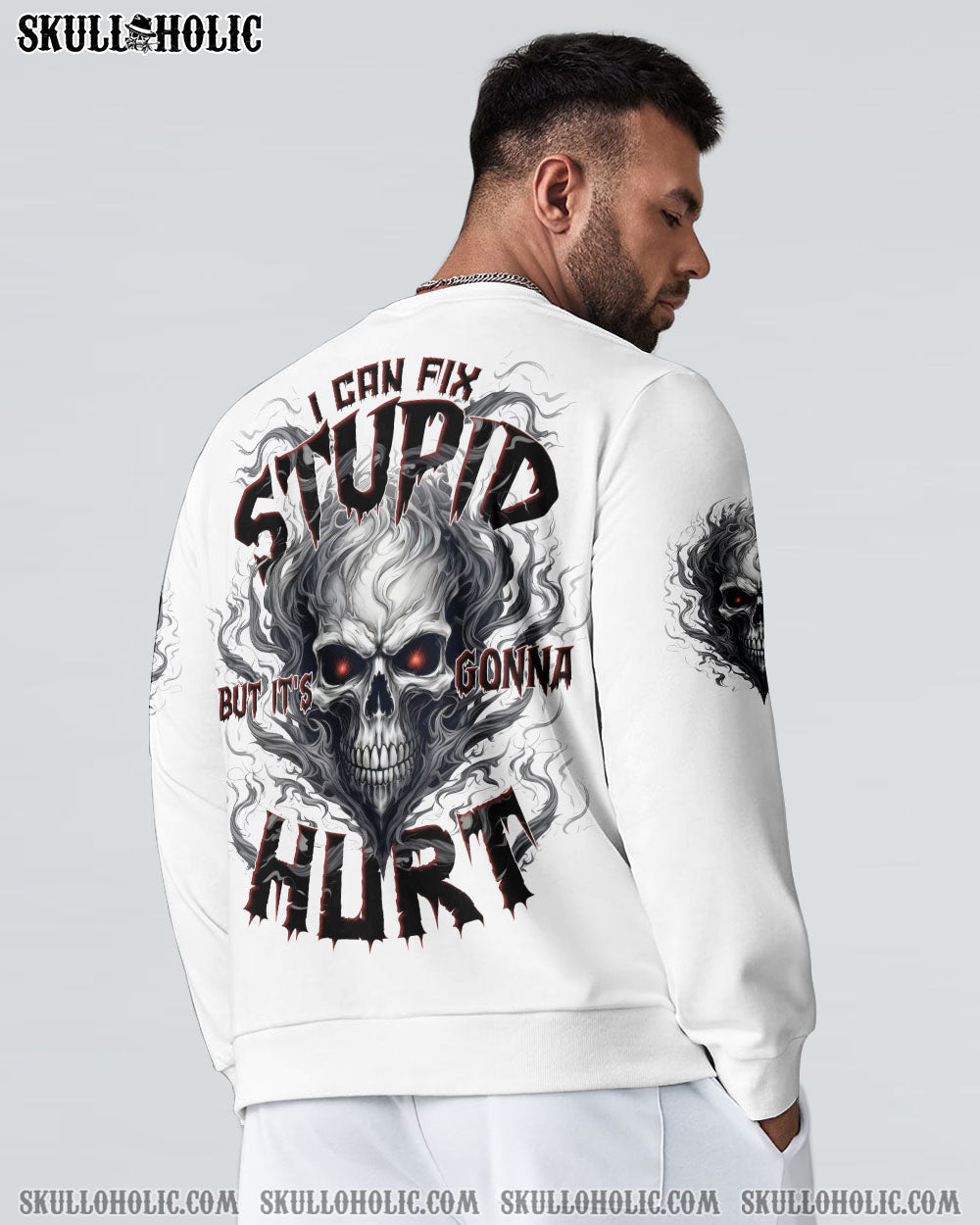 BLISSCORNERS I CAN FIX STUPID BUT IT'S GONNA HURT ALL OVER PRINT