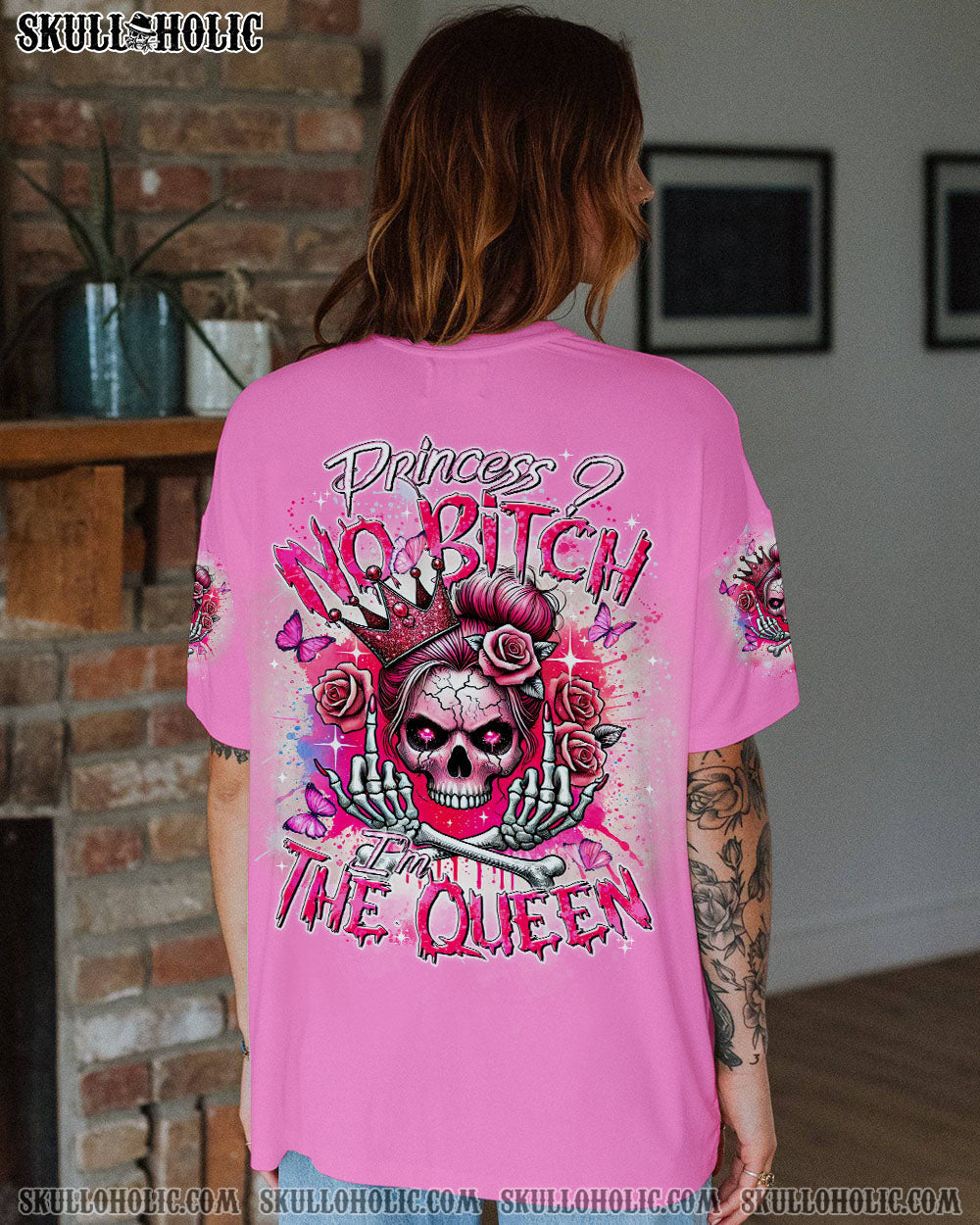 BLISSCORNERS I OWN THAT S LIKE A BOSS MESSY BUN ALL OVER PRINT