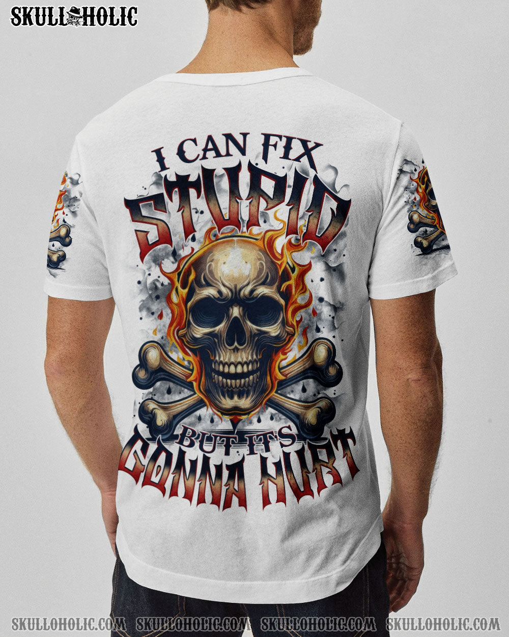 BLISSCORNERS I CAN FIX STUPID BUT IT'S GONNA HURT ALL OVER PRINT
