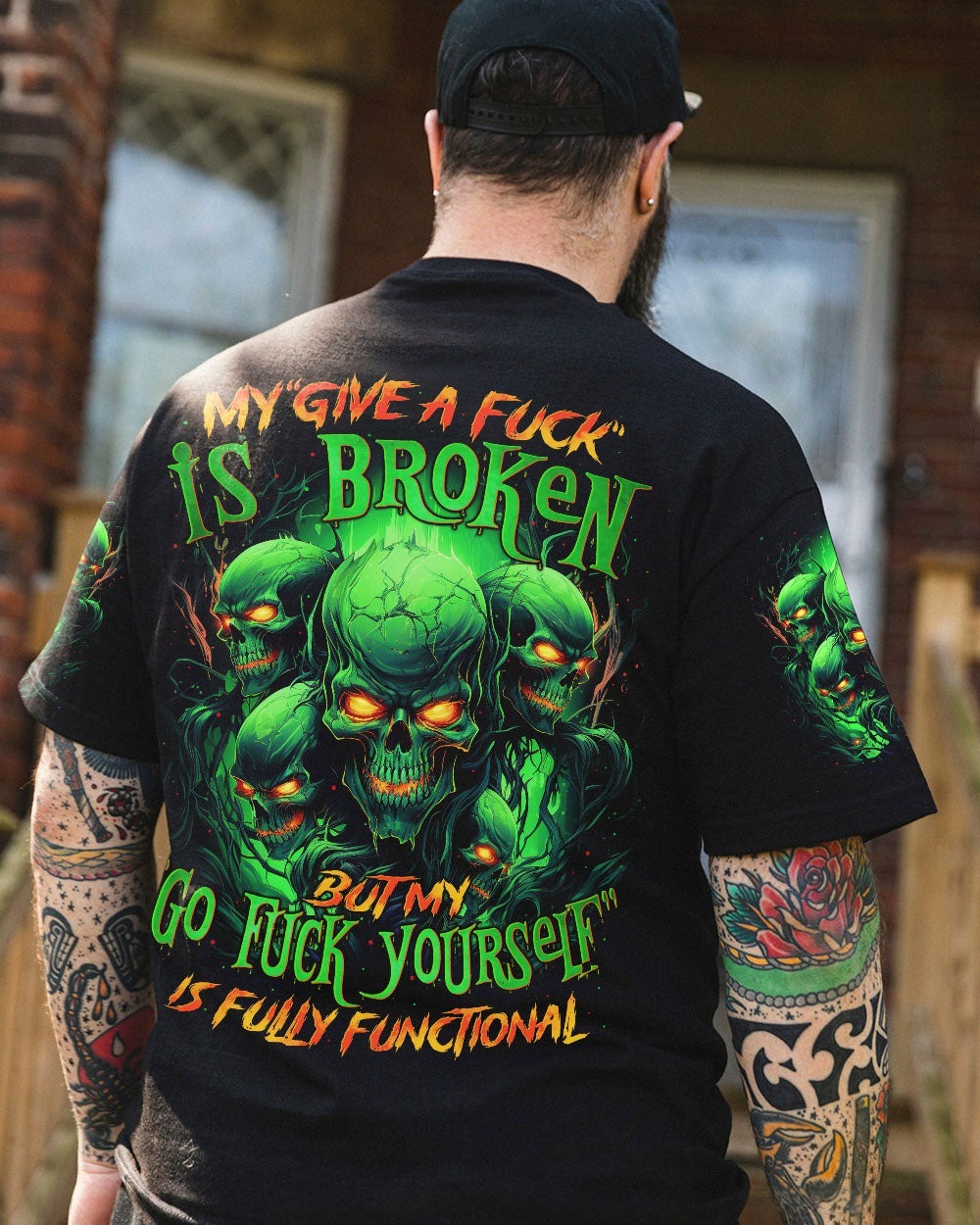 BLISSCORNERS MY GIVE A F IS BROKEN ALL OVER PRINT