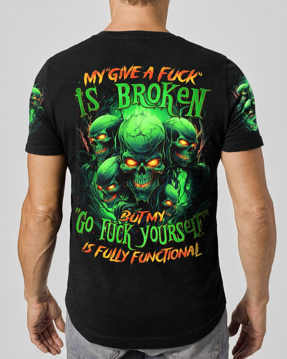 BLISSCORNERS MY GIVE A F IS BROKEN ALL OVER PRINT