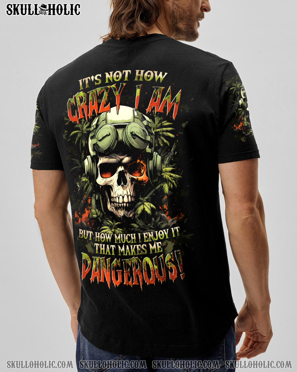 BLISSCORNERS THAT MAKES ME DANGEROUS SKULL ALL OVER PRINT