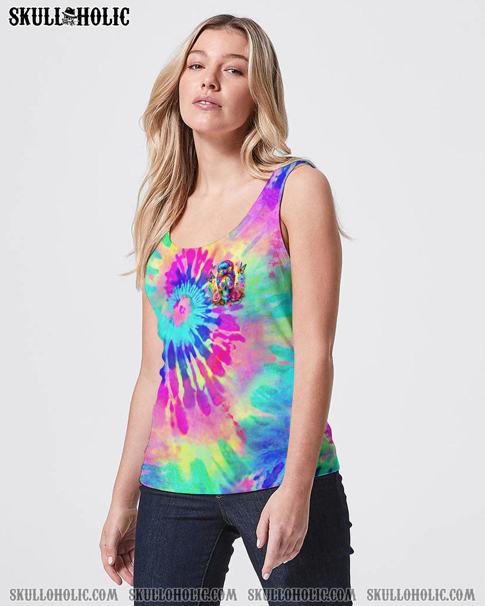 BLISSCORNERS KARMA FAIRY MESSY BUN ALL OVER PRINT