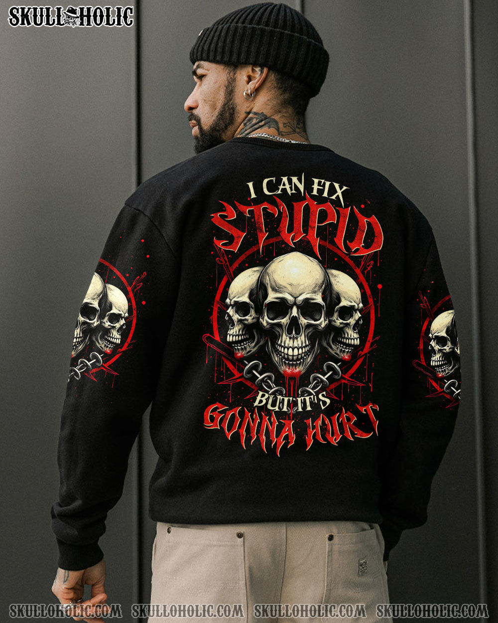 BLISSCORNERS I CAN FIX STUPID BUT IT'S GONNA HURT ALL OVER PRINT