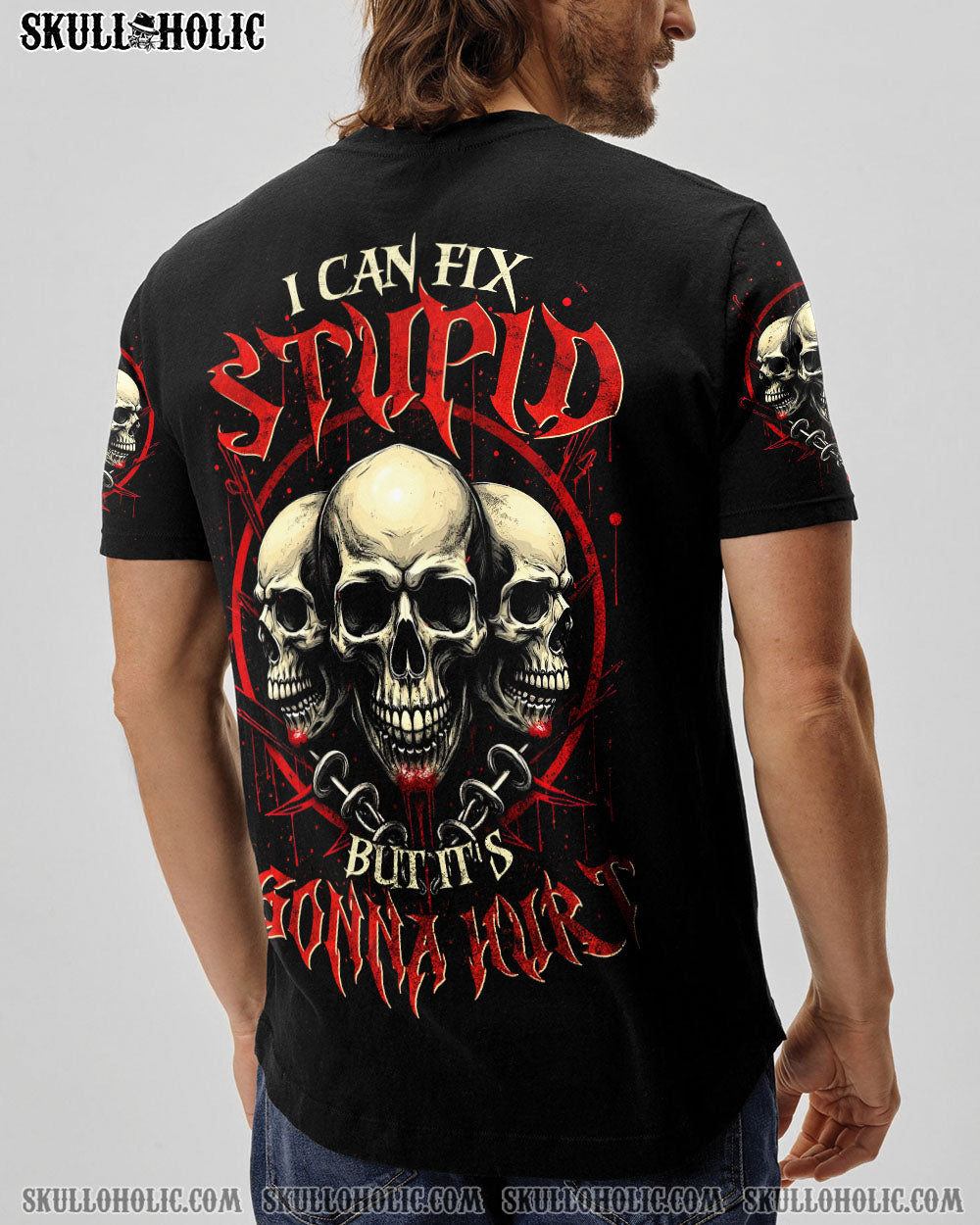 BLISSCORNERS I CAN FIX STUPID BUT IT'S GONNA HURT ALL OVER PRINT