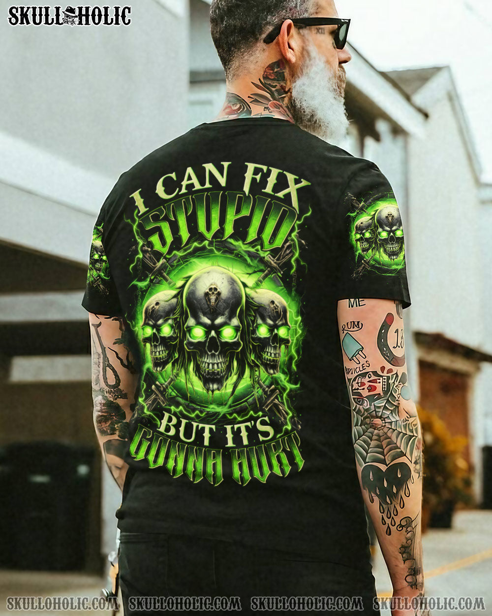 BLISSCORNERS I CAN FIX STUPID BUT IT'S GONNA HURT ALL OVER PRINT