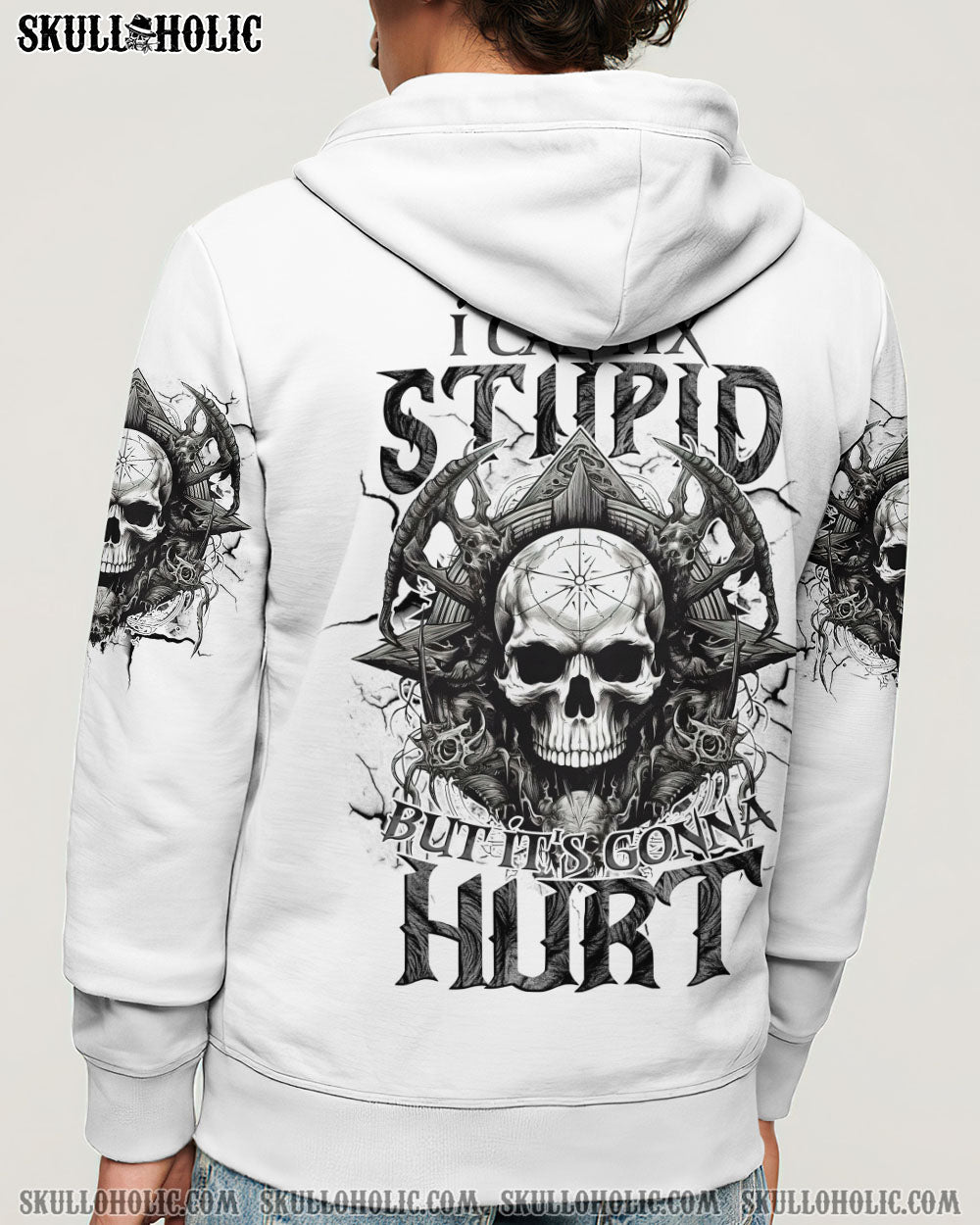 BLISSCORNERS I CAN FIX STUPID BUT IT'S GONNA HURT ALL OVER PRINT