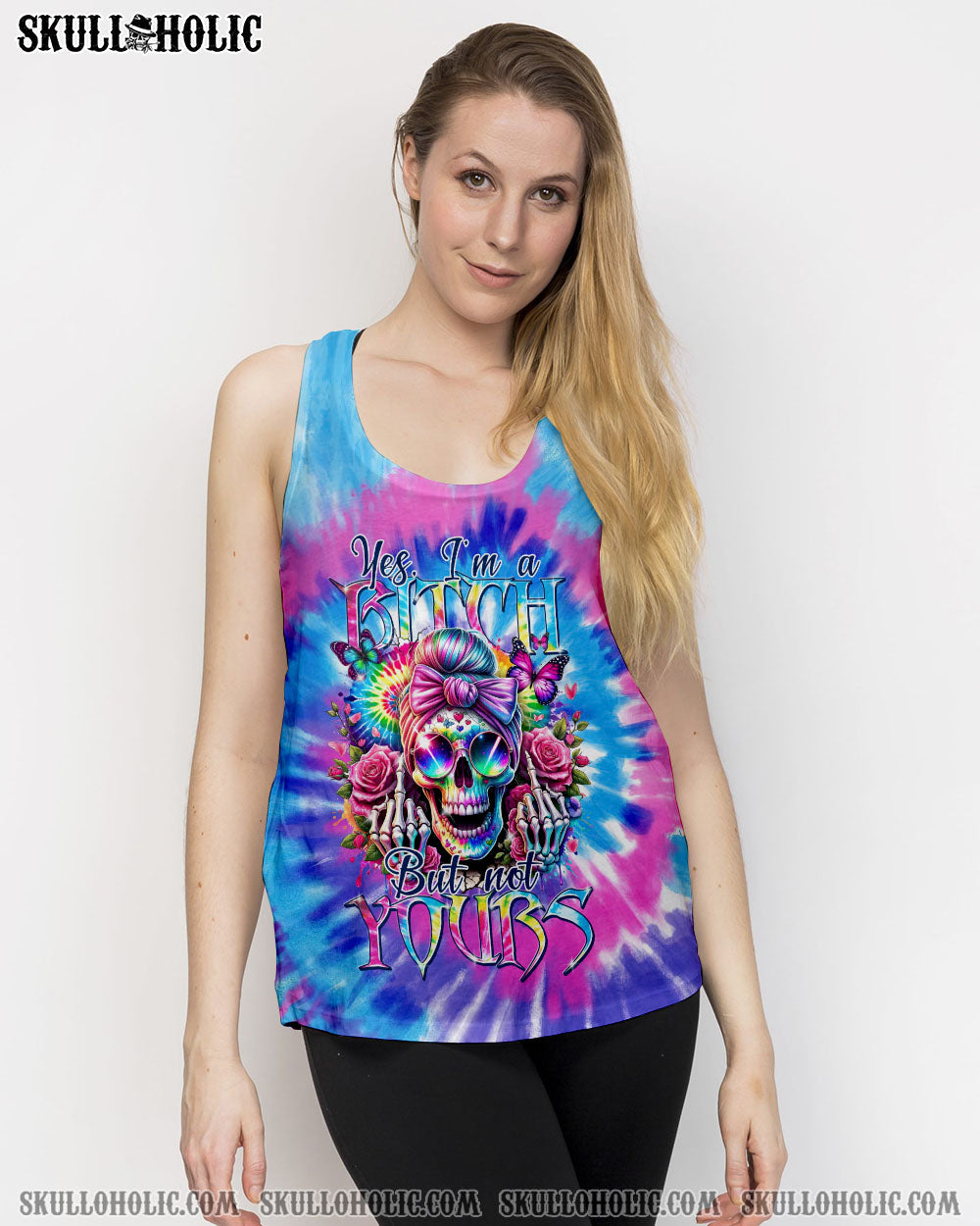 BLISSCORNERS ZERO F GIVEN MESSY BUN ALL OVER PRINT