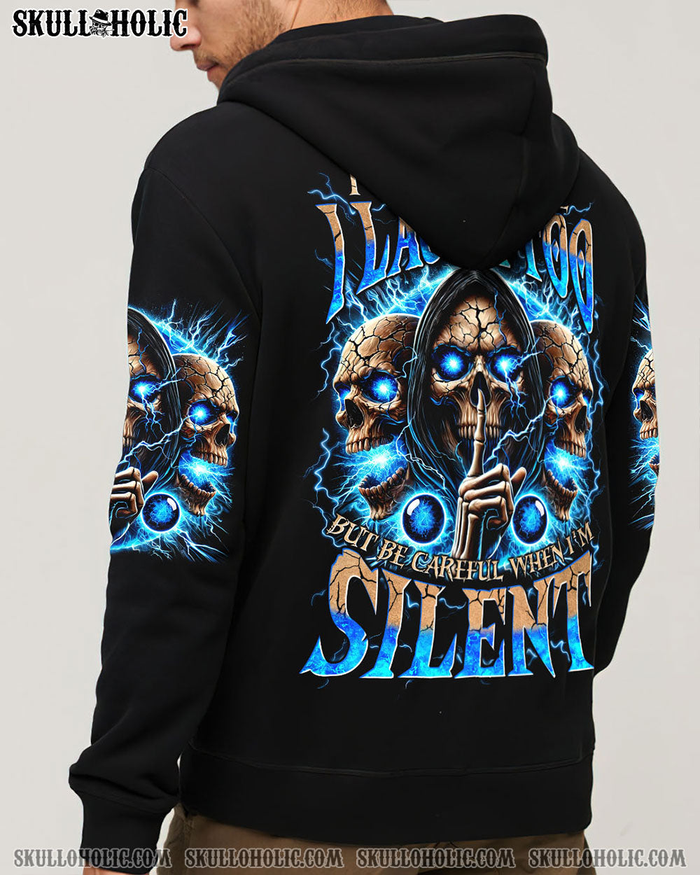 BLISSCORNERS BE CAREFUL WHEN I'M SILENT ALL OVER PRINT