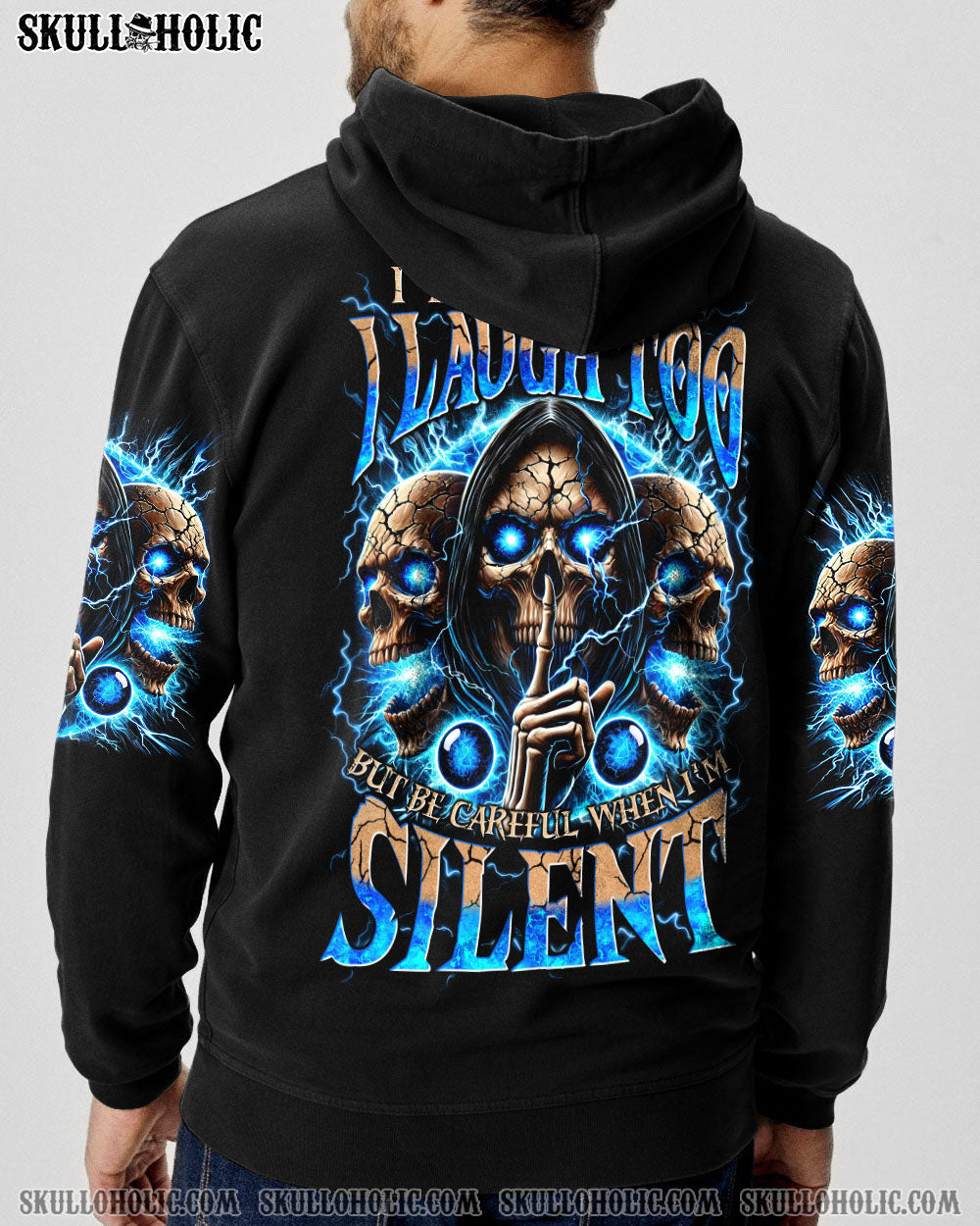 BLISSCORNERS BE CAREFUL WHEN I'M SILENT ALL OVER PRINT