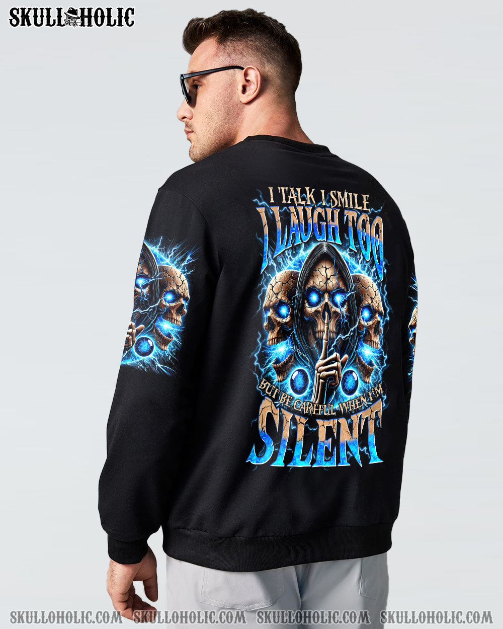 BLISSCORNERS BE CAREFUL WHEN I'M SILENT ALL OVER PRINT