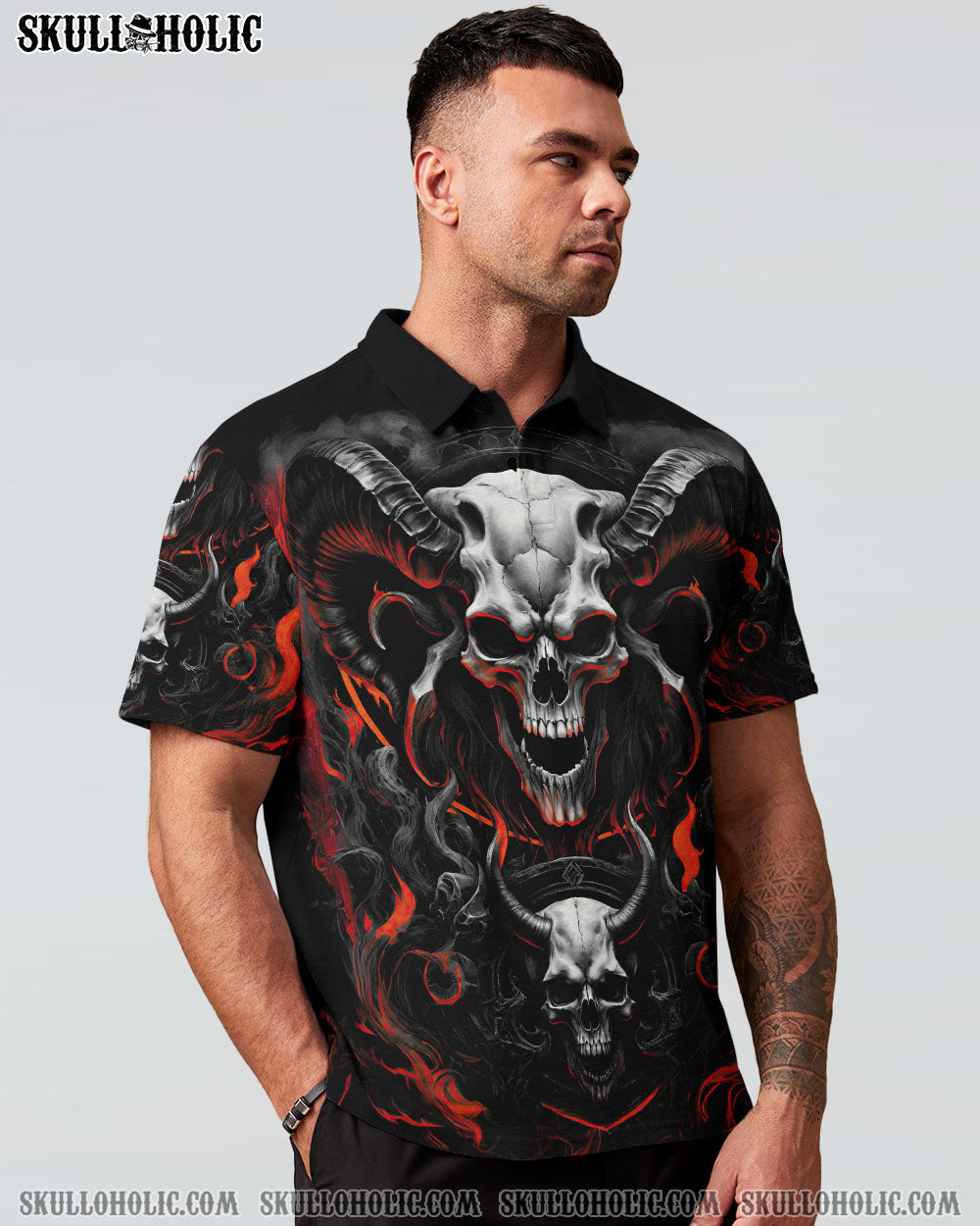 BLISSCORNERS YOU CAN'T DEFEAT YOUR DEMONS ALL OVER PRINT