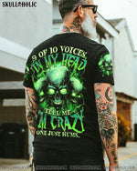 BLISSCORNERS 9 OF 10 VOICES IN MY HEAD ALL OVER PRINT