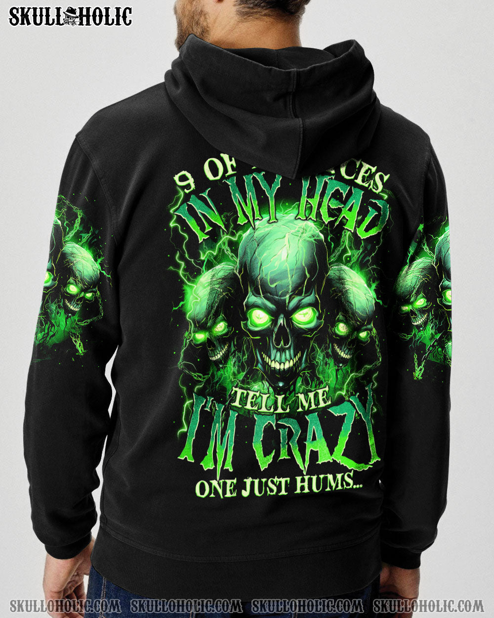 BLISSCORNERS 9 OF 10 VOICES IN MY HEAD ALL OVER PRINT