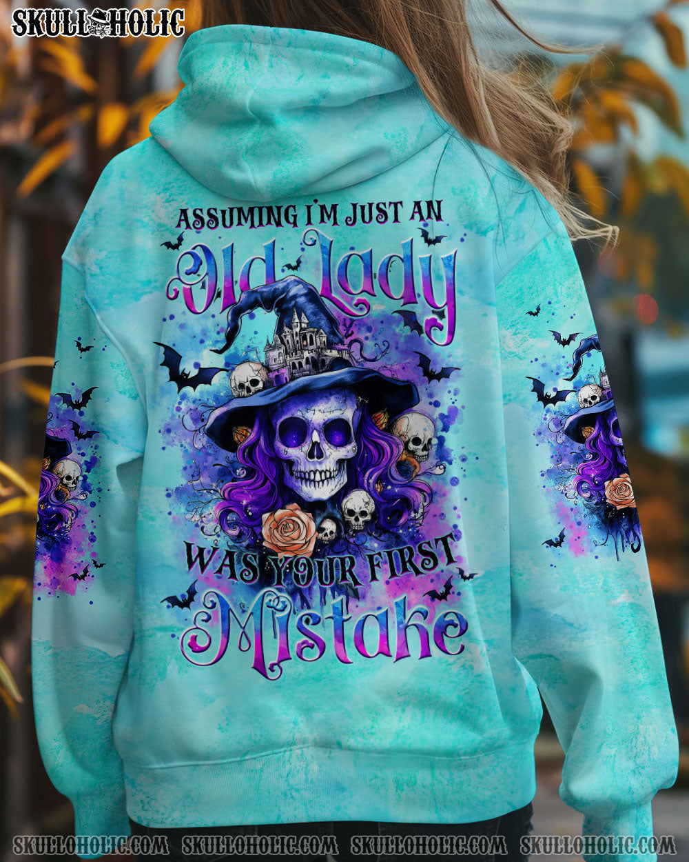 BLISSCORNERS YOUR FIRST MISTAKE WITCH HALLOWEEN ALL OVER PRINT
