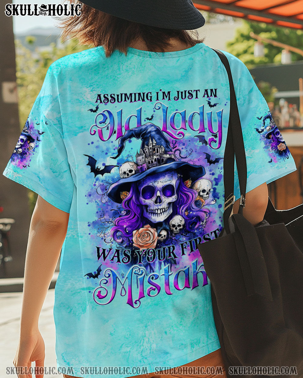 BLISSCORNERS YOUR FIRST MISTAKE WITCH HALLOWEEN ALL OVER PRINT