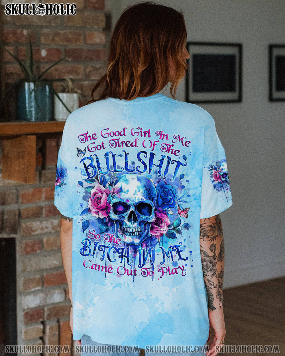 BLISSCORNERS (HOT DEAL) THE GOOD GIRL IN ME ALL OVER PRINT