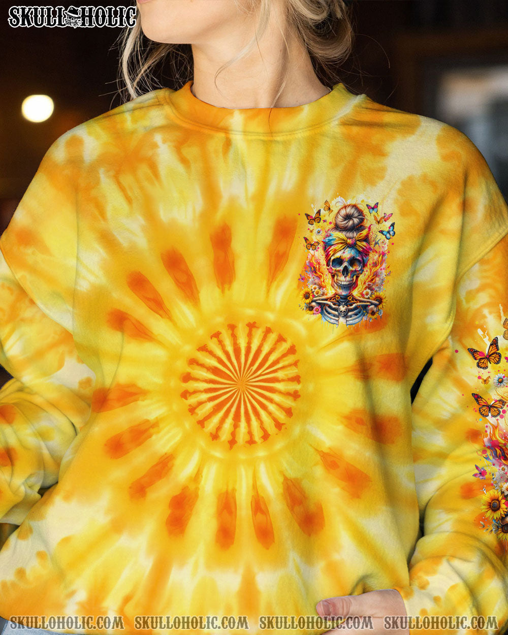 BLISSCORNERS THE GOOD GIRL IN ME TIE DYE ALL OVER PRINT