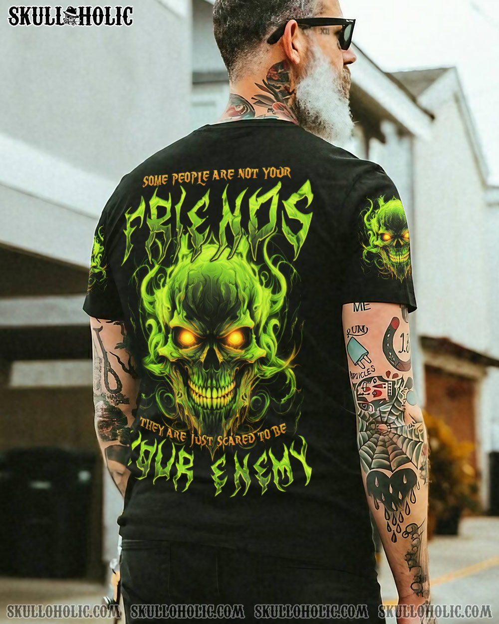 BLISSCORNERS SOME PEOPLE ARE NOT YOUR FRIENDS ALL OVER PRINT